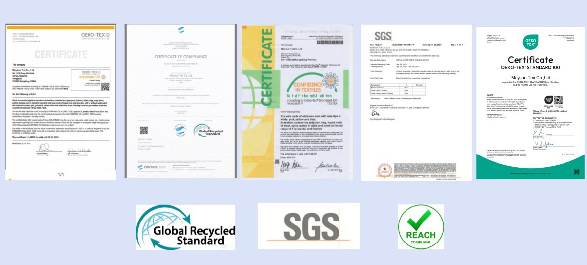 Our drawstring cords confirm to the global recycled standard. Our drawstring cords confirm to the global recycled standard.